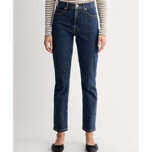 EVERLANE The Original Cheeky Jeans Dark Wash 25